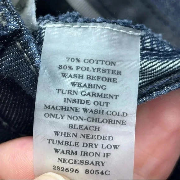 Ann Taylor Womens Size 8 boot pants blue 0556 - Picture 7 of 10